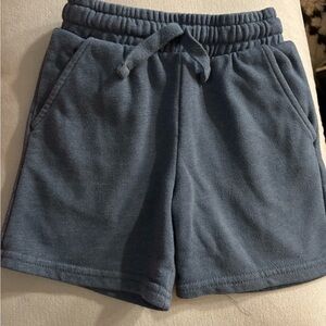 Blue Drawstring Shorts
